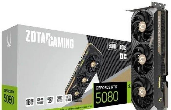 Zotac تكشف عن بطاقات RTX 5080 و 5070 Ti بتصميم موفر للمساحة - الصبح