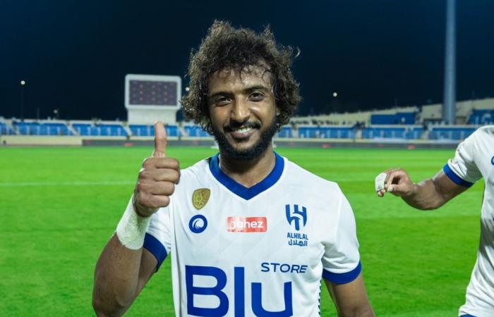 الهلال يجهز ياسر الشهراني خلال التوقف - الصبح